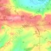 Mapa topográfico Bonvilston, altitud, relieve
