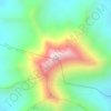 Mapa topográfico Tunupa, altitud, relieve