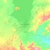 Mapa topográfico ባሕር-ዳር /Bahir Dar, altitud, relieve
