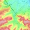 Mapa topográfico Feldmühle, altitud, relieve