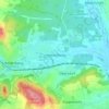 Mapa topográfico Unterschwaig, altitud, relieve