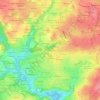 Mapa topográfico Le Petit Spernot, altitud, relieve