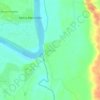 Mapa topográfico Minanga, altitud, relieve