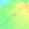 Mapa topográfico R S Pura, altitud, relieve