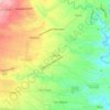 Mapa topográfico Calogsoy, altitud, relieve