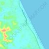 Mapa topográfico Kampung Alur Tuman, altitud, relieve