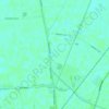 Mapa topográfico Cowbridge Business Park, altitud, relieve