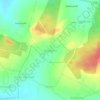 Mapa topográfico Kalyapura, altitud, relieve