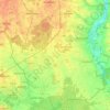Mapa topográfico 49424, altitud, relieve