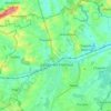 Mapa topográfico 7900, altitud, relieve