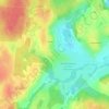 Mapa topográfico Сбоево, altitud, relieve