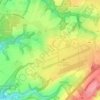 Mapa topográfico Raadt, altitud, relieve