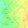 Mapa topográfico Nadiad Taluka, altitud, relieve