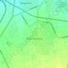 Mapa topográfico South Hedland, altitud, relieve