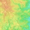 Mapa topográfico Weymouth Township, altitud, relieve