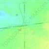 Mapa topográfico Declo, altitud, relieve