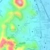 Mapa topográfico Parque Ecológico P'isco Ujyana, altitud, relieve