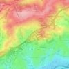 Mapa topográfico 42281, altitud, relieve