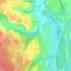 Mapa topográfico Шуколово, altitud, relieve