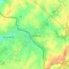 Mapa topográfico Grand-Reng, altitud, relieve