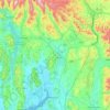 Mapa topográfico River Kent, altitud, relieve