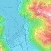 Mapa topográfico Flüelen, altitud, relieve