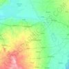 Mapa topográfico Surendranagar, altitud, relieve