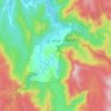 Mapa topográfico Talbingo, altitud, relieve