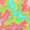 Mapa topográfico Datzeroth, altitud, relieve
