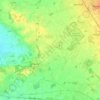 Mapa topográfico Ostenland, altitud, relieve