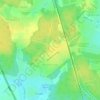 Mapa topográfico Вельяминово, altitud, relieve
