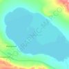 Mapa topográfico озеро Шира, altitud, relieve