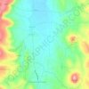 Mapa topográfico Rabaçal, altitud, relieve