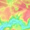 Mapa topográfico Курово, altitud, relieve