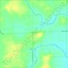 Mapa topográfico Elmdale, altitud, relieve