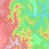 Mapa topográfico Wadbilliga, altitud, relieve