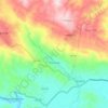 Mapa topográfico Rumisapa, altitud, relieve