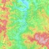 Mapa topográfico Dego, altitud, relieve