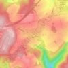 Mapa topográfico Wolken, altitud, relieve