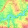 Mapa topográfico 6567, altitud, relieve