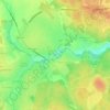 Mapa topográfico Баранцево, altitud, relieve