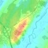 Mapa topográfico Mount Whatly, altitud, relieve
