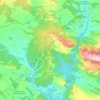 Mapa topográfico Viacamp y Litera/Viacamp i Lliterà, altitud, relieve