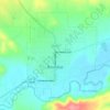 Mapa topográfico Roundup, altitud, relieve