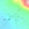 Mapa topográfico Doon, altitud, relieve