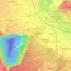 Mapa topográfico 50189, altitud, relieve