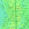 Mapa topográfico 湖滨街道, altitud, relieve
