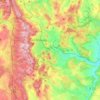 Mapa topográfico 33014, altitud, relieve