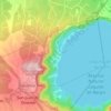 Mapa topográfico Catarina, altitud, relieve