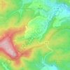 Mapa topográfico Machtlos, altitud, relieve